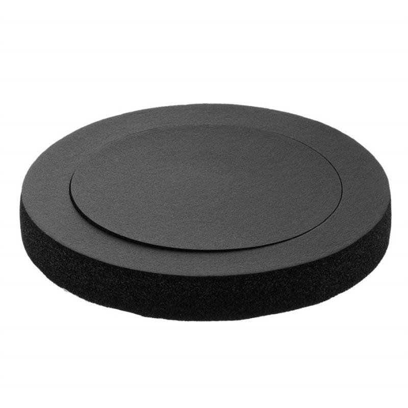 4pcs 6.5" Car Speaker Ring Bass Door Trim Sound Insulation Cotton Audio Speakers