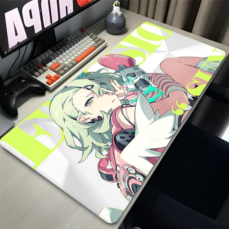 Banyue Mouse Pad New Game ZZZ Mousepad PC Desk Gaming Accessories ZZZERO Large Black Desk Mat Zenless Zone Zero XL Anime Playmat