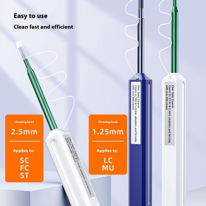 Fiber Optical Cleaning Pen End Face Cleaner Cleaning Tool Optical Module Cleaning Adapter Networking Coupler