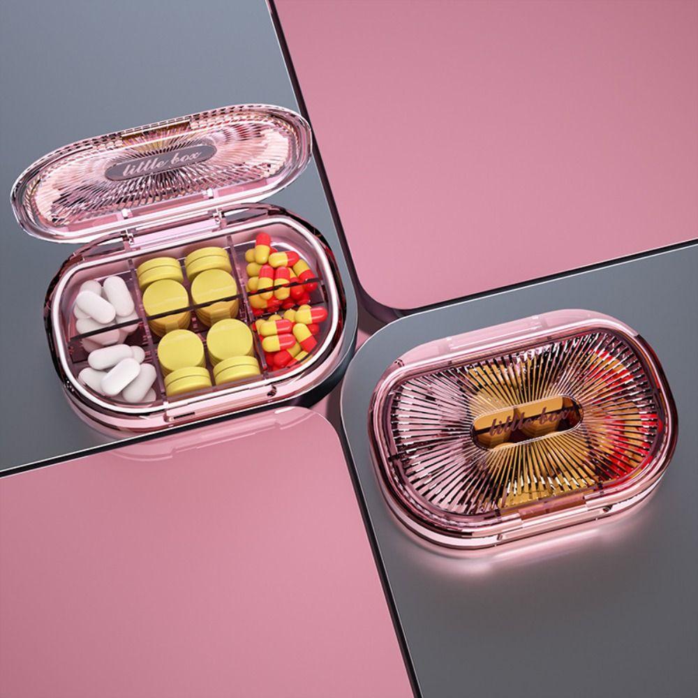 Waterproof Sealed Storage Medicine Box Moisture-proof Pill Case Pill Storage Box  Travel