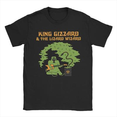 King Gizzard And The Lizard Wizard Athens Greece 2025 T Shirt  Cotton Clothing Funny Short Sleeve Crewneck Tees 6XL T-Shirt