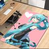 Hatsune Miku Printed Carpet, for Office Chair Living Room Bedroom Kitchen Room Decor Gifts.