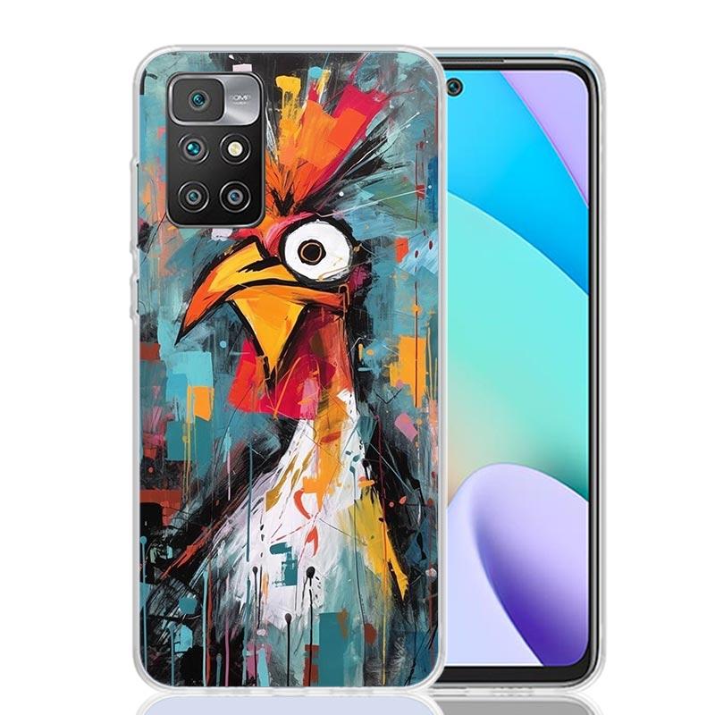 Chicken Hen Rooster For Xiaomi Redmi 13C 13 12C 12 14C Phone Case 10 10A 10C 9 9A 9C 9T 8A 8 7A 7 6A 6 Pro K70 K60 K40 K20 S2 10