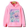 KPOP Devil Hunter Boy Girl Hoodie Street Sports Casual Trendy Harajuku Cartoon Children Autumn Winter Sweatshirt Clothing Top