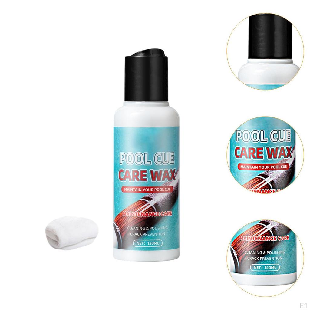 Pool Queue Polierwachs Billardzubehör Bequeme Anwendung Schützendes Pflegewerkzeug Stock