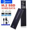 M2 SSD Case M.2 NVMe SATA SSD Enclosure M.2 To USB Type C SSD Adapter 10Gbps USB 3.1 External Case Supports M and B and B&M Keys