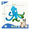Dog Toy, Squid Shape, Water Play, Educational Toy, For Small and Medium Dogs, Interactive Toy, Chewy, Great As a Gift, Durable Material, Floating,