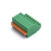 KF2EDGKD 2.54mm Screwless Spring Cage PCB Terminal Block Socket (3P/4P/6P/8P)