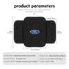FRYX3 Car Armrest Box Pad Sheepskin Bark Auto Armrest Storage Cushion For Ford Fiesta Ranger Mondeo Escape Ecosport Fusion Explorer
