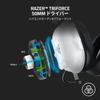 Razer BlackShark V2 X Bianco Canale Gaming Surround Brevettato 50mm Rumore Unidirezionale Auricolare Leggero Compatibile con e Nintendo Giapponese