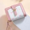 Cute Style Large Capacity Bow Wallet Durable Fashionable Bifold Wallet Multi-layer Coin Purse Daily
