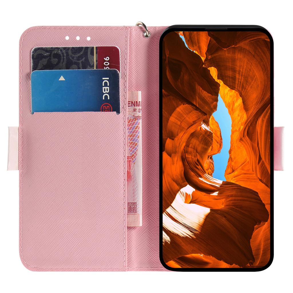 For TECNO Spark 20 Pro+ Case with Strap Pattern Printed Leather Wallet Phone Cover