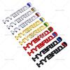 Car Styling Hybrid 3D Grill Rear Trunk Fender Metal Chrome Zinc Alloy Emblem Badge for Toyota RAV 4 Prado Camry Corolla Yaris