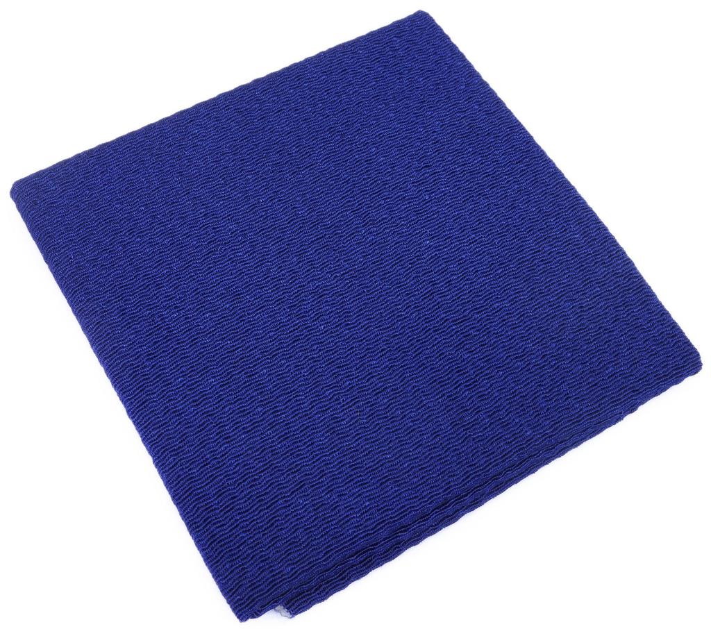 INAZUMA Kyoto Chirimen Plain Cut 23cm x Light Craft Supplies Cloth, Approx. 33cm, Col. 34, Blue, Navy, Blue,