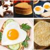4/7 Holes Egg Pancake Maker Non Stick Silicone Mould Kitchen Baking Omelet Moulds Flip Cooker Egg Ring Egg Mold Baking Accessory