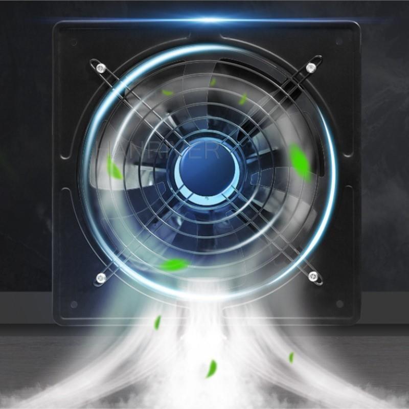 10 inch Metal Exhaust Fan High Speed Air Extractor Window Ventilation Fan for Kitchen Ventilator Axial Industrial Wall Fan 220V