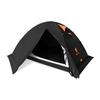 Geer Top Black 5000mm Water Pressure with Easy Mountaineering 2-Person Tent, Coating, Light-Blocking, Heat-Insulating, UV-Cut, Resistance, Skirt,