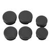 6Pcs Frame Hole Cover Caps Black Dust Resistant Waterproof Rugged Reliable Motorcycle Frame Hole Plug for CB125R CB150R