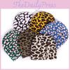 Acrylic Print Leopard Beanie With Oversized Shape Trendsetting Looks Decoration