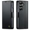 CaseMe For Samsung Galaxy Z Fold 7 Magnetic Flip Leather Wallet Case Skins Cover