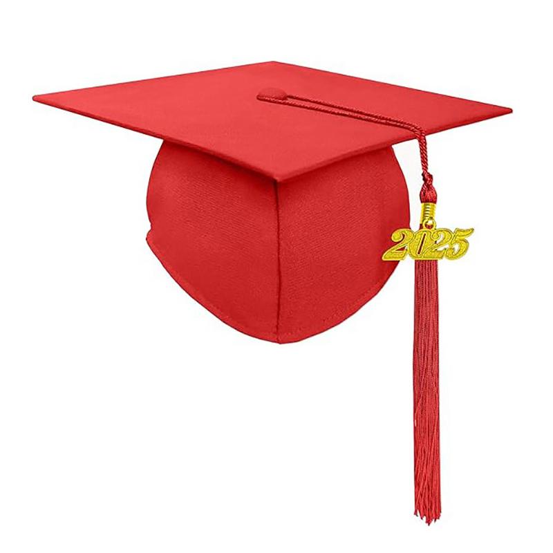 2025 Academic Hat Headwear Academy Souvenir Caps Cosplay Supplies Charm Ornament Diy Fringe Graduation Dress Ceremony Hat Master