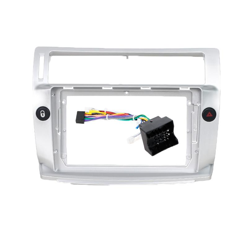 2 Din 9 Inch Stereo Panel For Citroen C4 C-triunfo C-Quatre 2004-2009 Android Multimedia Player Panel Radio CD DVD GPS Dash kit