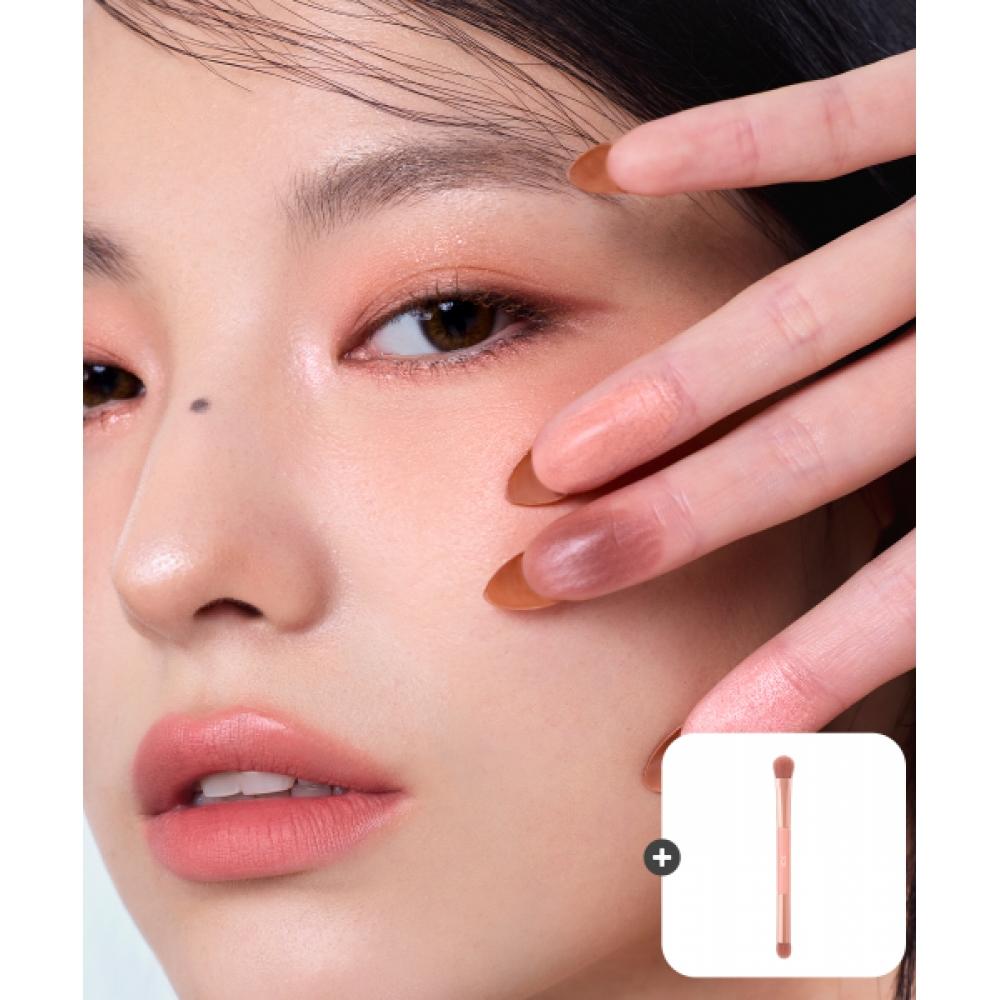 3ce Color Grid Eyeshadow  1 X Free Dual Eye Brush 