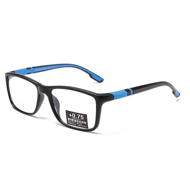 

Бифокальные очки для чтения с высокой четкостью и защитой от синего света для дальнего и ближнего зрения, легкие спортивные очки TR для пожилых людей Single Vision +250