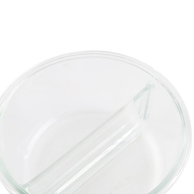 Lock&Lock Divided Heat-Resistant Glass Food Container