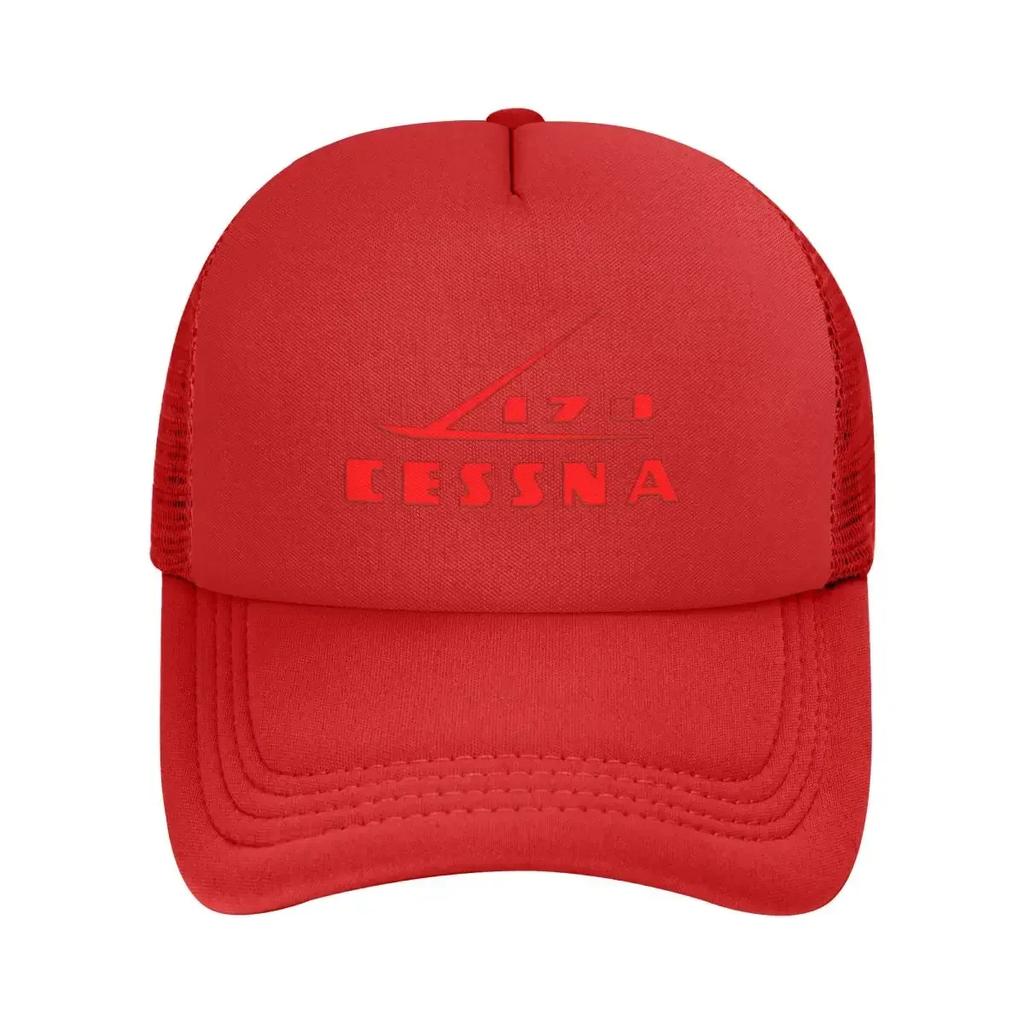 Cessna Mesh Baseball Caps Snapback Fashion Baseball Hats Breathable Casual Casquette Outdoor For Unisexs And Womens