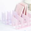 Desktop Organizer Bookends Book Storage Box Desk Bookshelf Office Book Holder