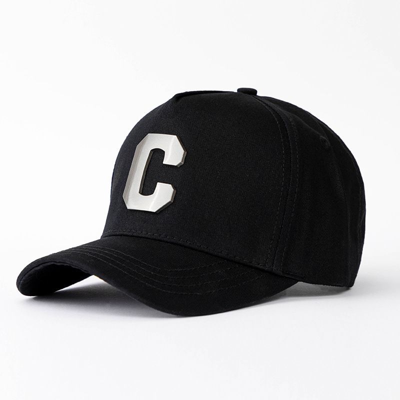 Neue Frühling Sommer Große Größe 65cm Baseballkappe Mode Koreanischer Stil Draußen Verstellbar Hoher Schirm Eisenetikett Großes C Schnabelkappe L 56-60cm black