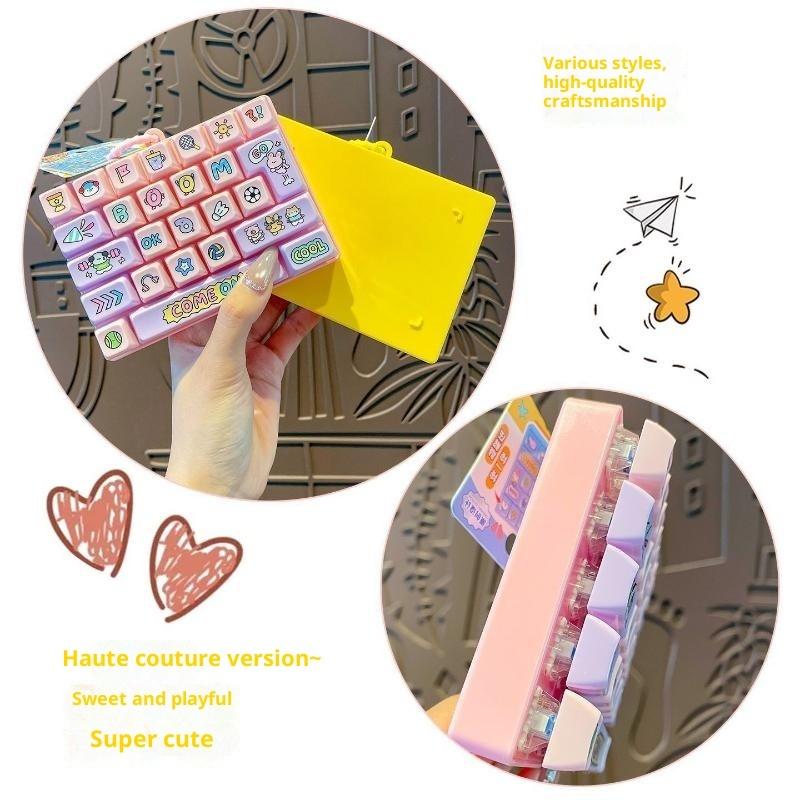 26-Key Keyboard Key Caps Antistress Giant Keycap Keychains Cute Large Keycap Clicker Kawaii Keycap Keyboard Keycaps