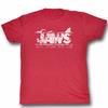 Jaws Swim Club Cherry Heather Adult T-Shirt