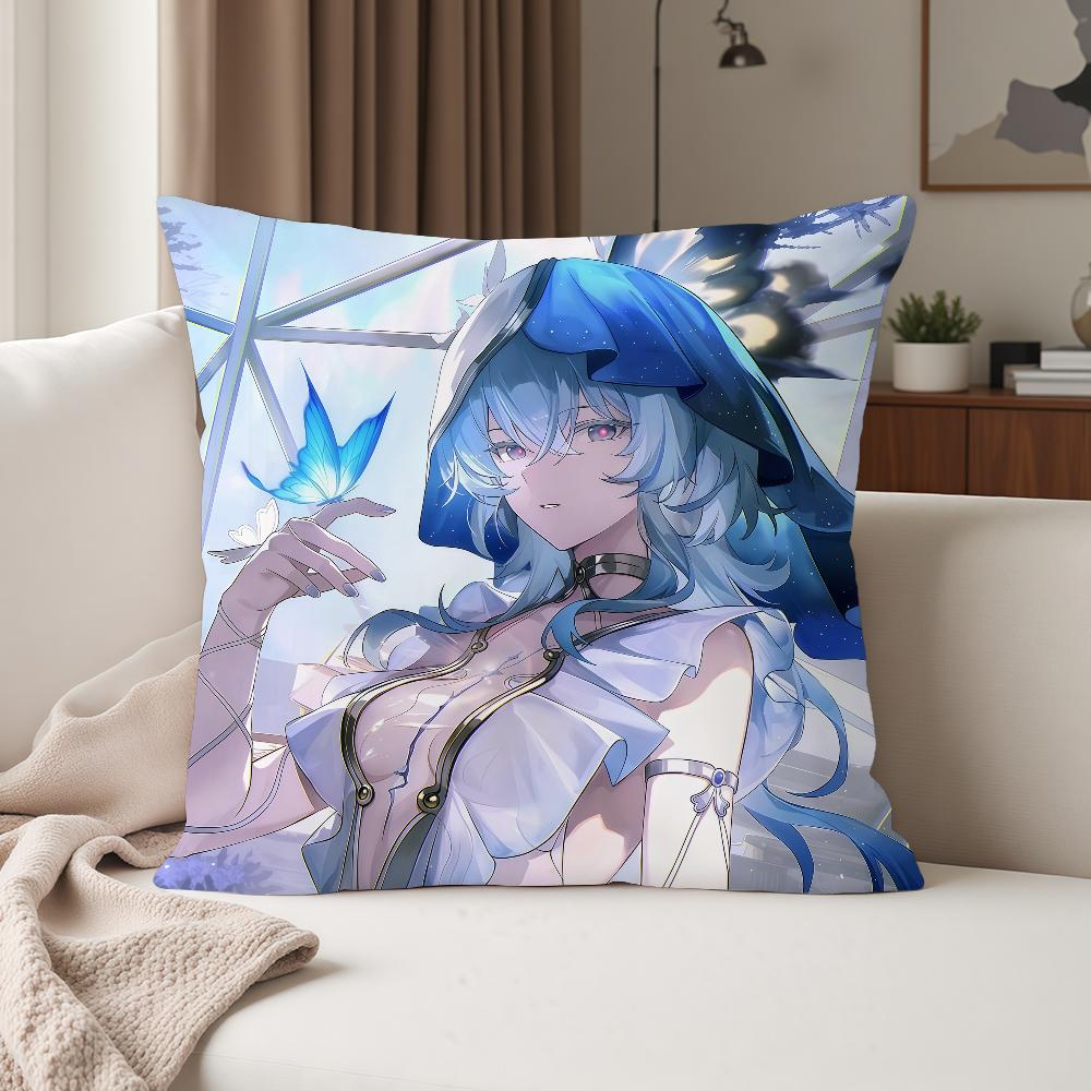 Game Wuthering Waves Shorekeeper Pillow Case Suitable For Bedrooms Living Rooms Cars Home Decoration