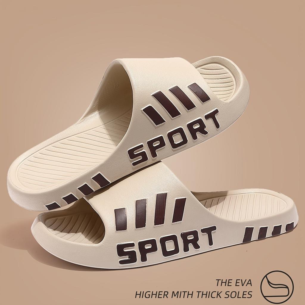 Men's Fashionable Slippers, Anti Slip and Odor Proof, Summer Beach Sandals, Comfortable Open Toe Slippers, Indoor and Outdoor Sandals