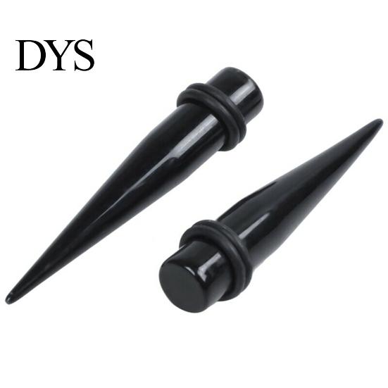 1Pc Acryl Spiral Taper Flesh Tunnel Ohr Bahre Expander Kegel Form Ohrringe