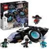LEGO Marvel 76211 Le Sunbird De Shuri, Vaisseau Jouet, Black Panther Figurines, Super-Héros