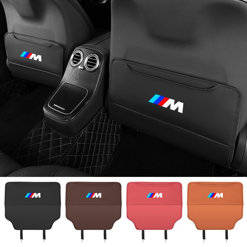 1 Stück Autositz-Rückenlehnen-Schutzmatte Anti-Tritt-Pad für BMW M Emblem M1 M2 M3 M5 M6 X1 X3 X5 X6 E46 E39 E36 E60 Innenzubehör
