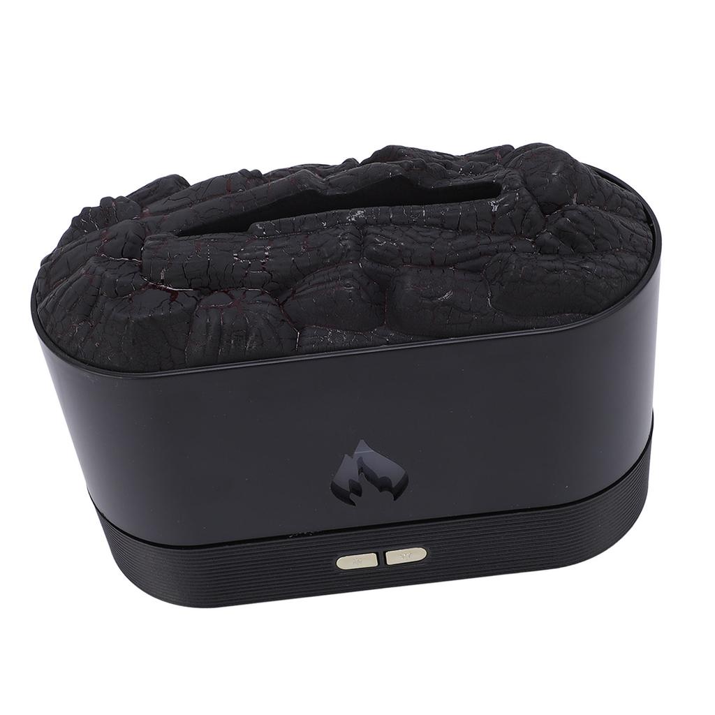 Flame Aromatherapy Diffuser Quiet Relaxing Decorative Desktop Flame Humidifier Aromatherapy Machine