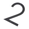 16 Inch Large Modern House Number Big Metal Floating Home Address Number for Outside Outdoor