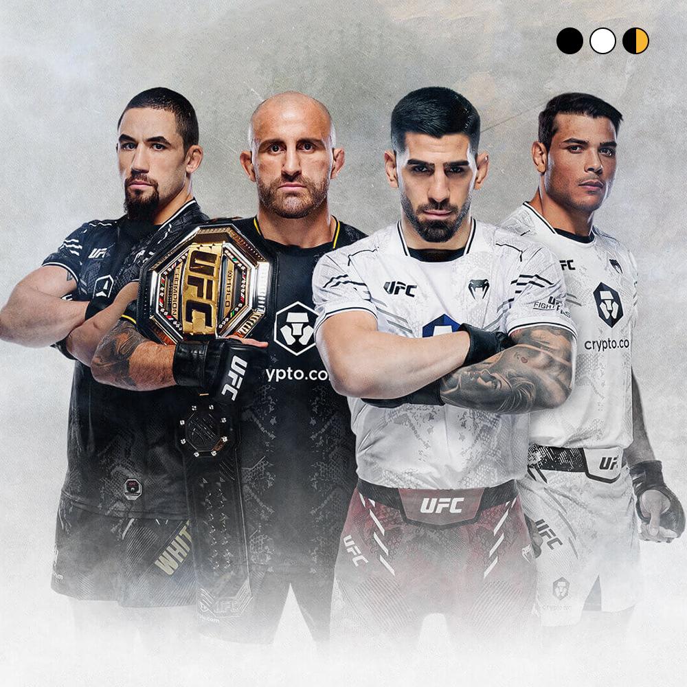 Ufc Venom Authentisches Fight Night 2.0 Trainings-T-Shirt mit kurzen Ärmeln und Dry-Tech