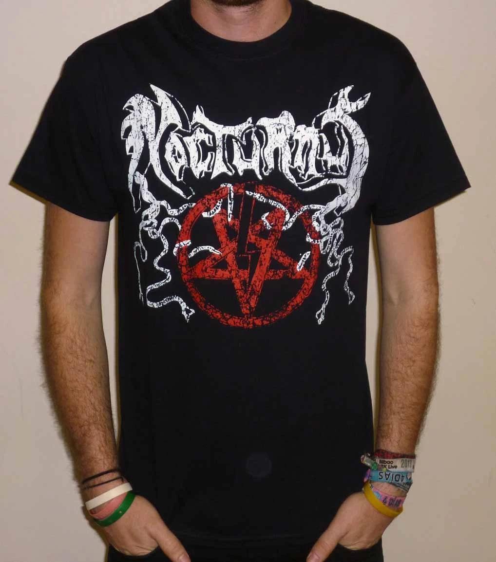 Nocturnus  Logo  T-shirt - NEW OFFICIAL M