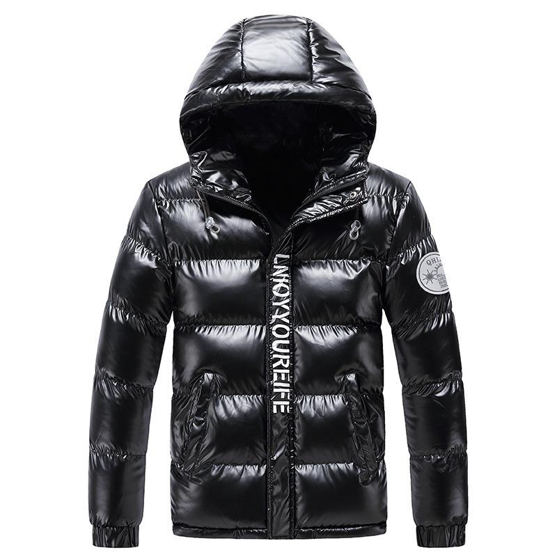 Winter Neue Baumwollkleidung Koreanische Version des Internet-Promi-Paares Trendy Marke Brotkleidung Glänzende Baumwolle-gepolsterte Kleidung