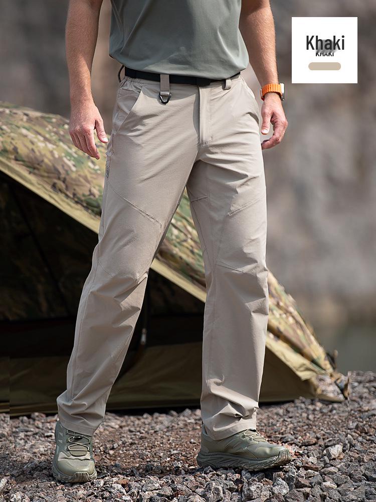 Free Soldier Men s Quick-Dry Hiking Pants - Breathable UV Protection with Ice Cool Elastic Honeycomb Fabric 32/30 (140-160 lbs, includes belt)