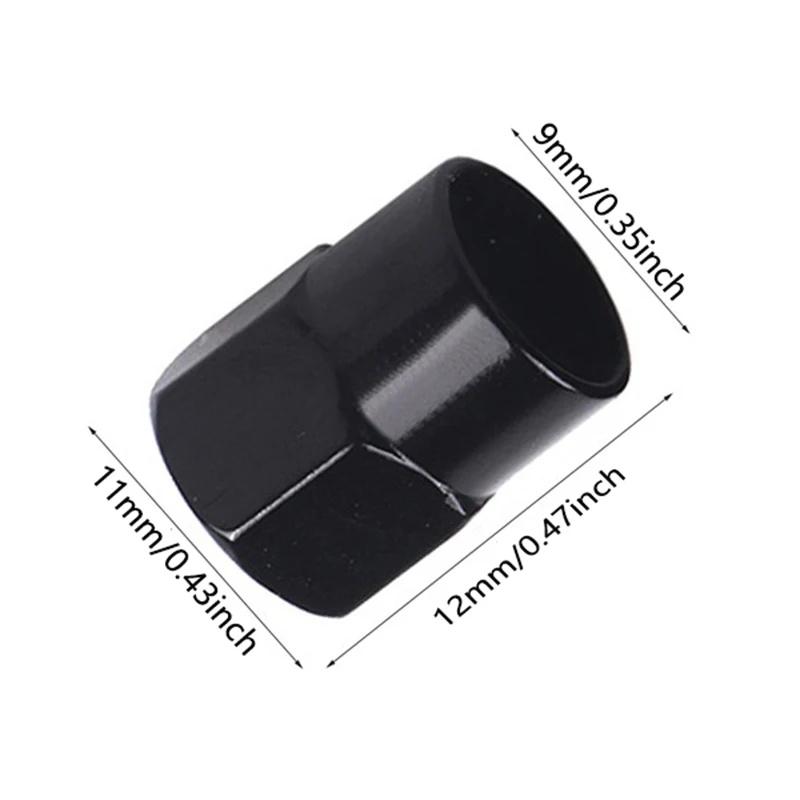 4Pcs Black Metal Car Tire Valve Stem Caps for Jeep Renegade Wrangler Grand Cherokee Patriot Compass Auto Wheel Accessories