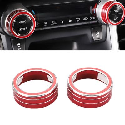 Upgrades Klimaatregeling Sleutel Decoratieringen Airconditioner Knop Sierlijst Voertuig Interieur Decoratieringen voor Auto