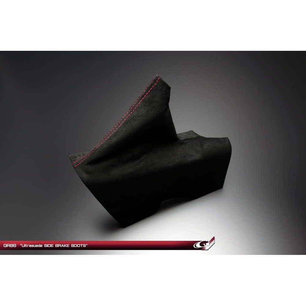 Grazio&Co. GR86 Ultrasuede Side Brake Boot Red Stitch for MT/AT Vehicles