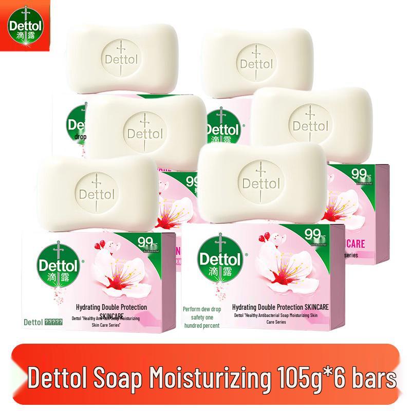 

Dettol Moisturizing Antibacterial Soap 6-Pack