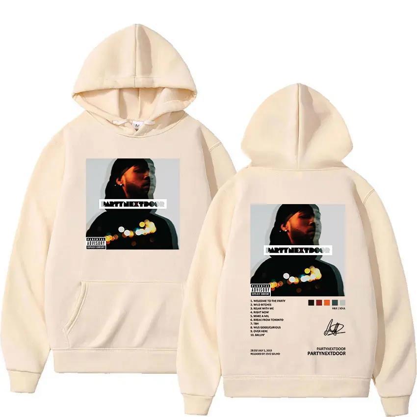 Rapper Partynextdoor Cover Musikalbum Hoodie Herren Hip